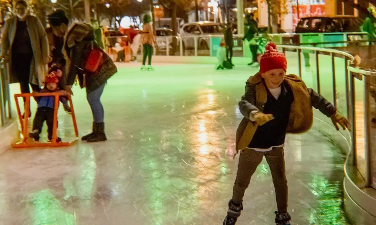 Public Skate and Skate Rental for Up to Four People at Canal Park Ice Rink - Second Medium