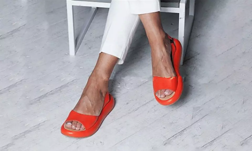 Sandales ouvertes semelle épaisse - Image 5