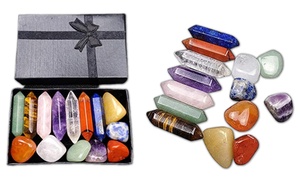 One or Two Seven Chakra Tumbled Stone Sets