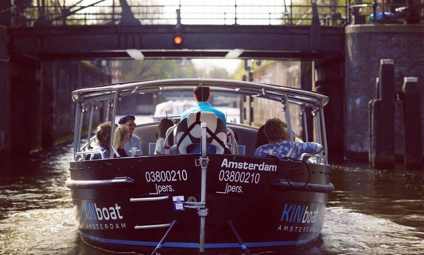 Image 4: Amsterdam: rondvaart in open boot