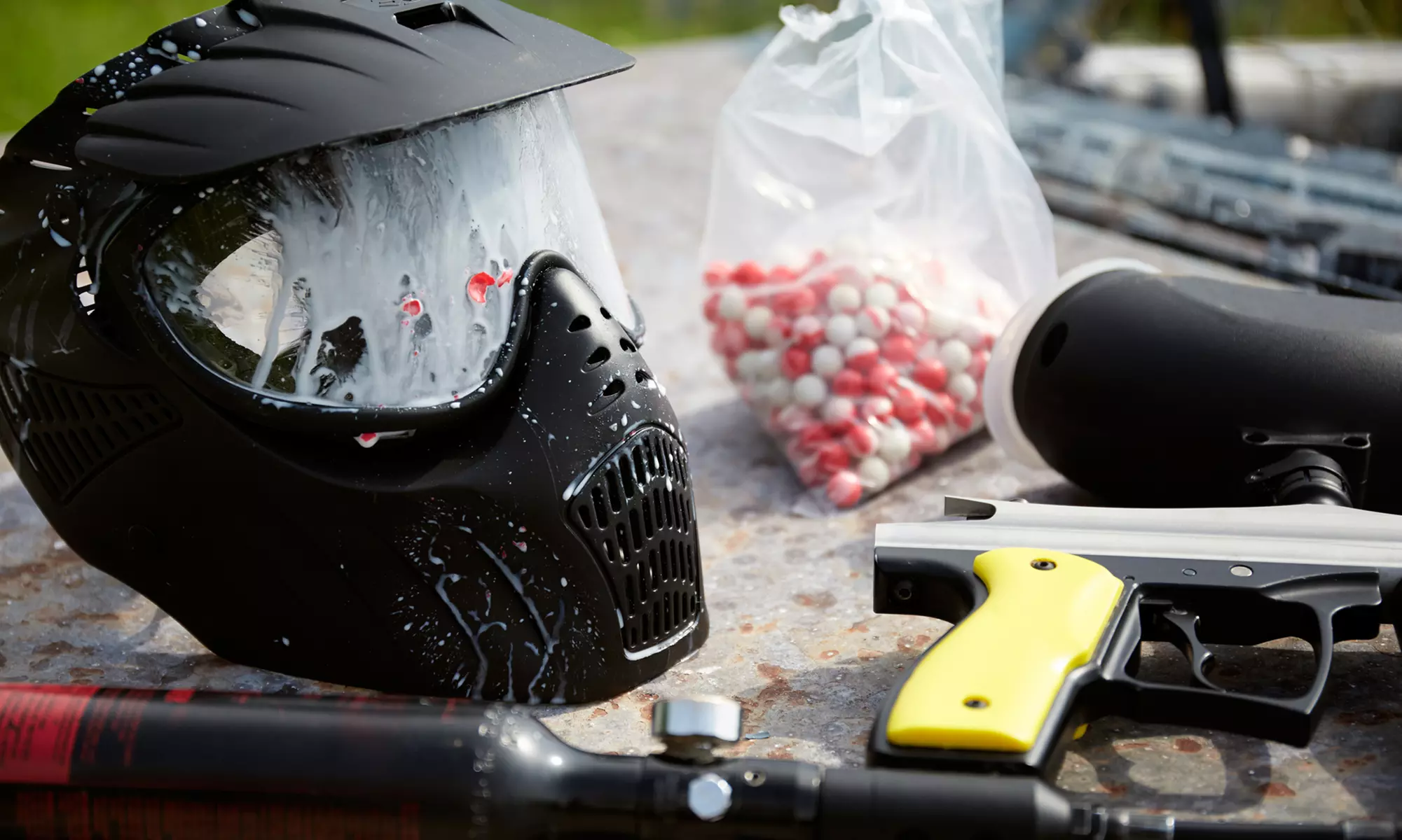 Admission for One or Two with Equipment Rental and 500 Paintballs at Hurricane Paintball Park (Up to 30% Off) - Primary Image
