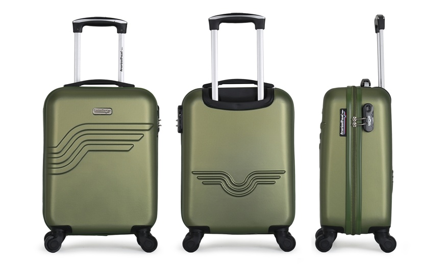 Image 9: Queens-E Cabin Size Suitcase