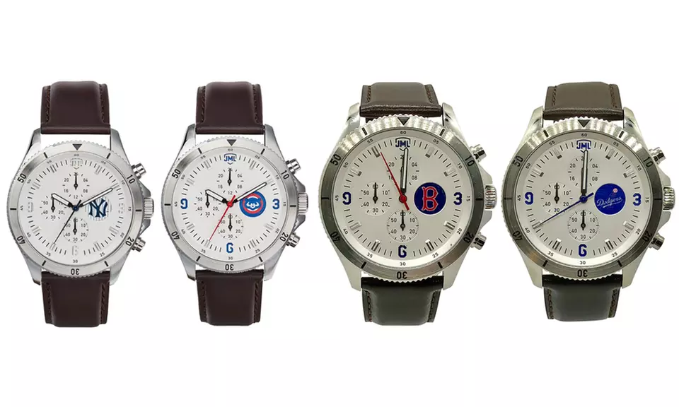 Jack Mason MLB Licensed Cooperstown Chronograph Watch - Primary Image