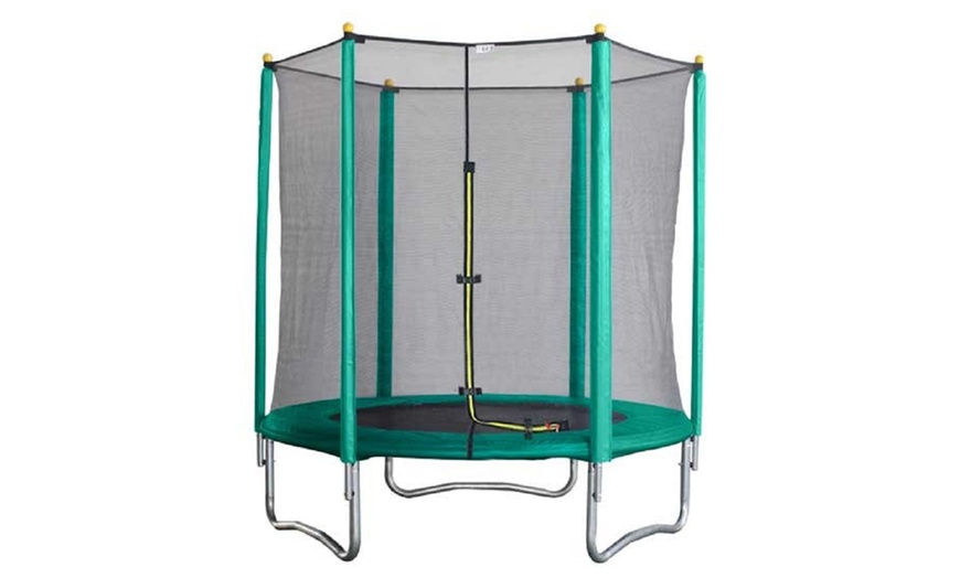 Image 6: Trampoline with Enclosure