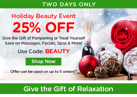 Shop 25% Off Beauty & Spa