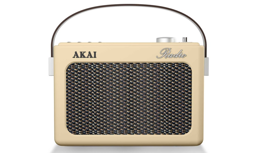 Image 9: Akai Retro-Style DAB Radio