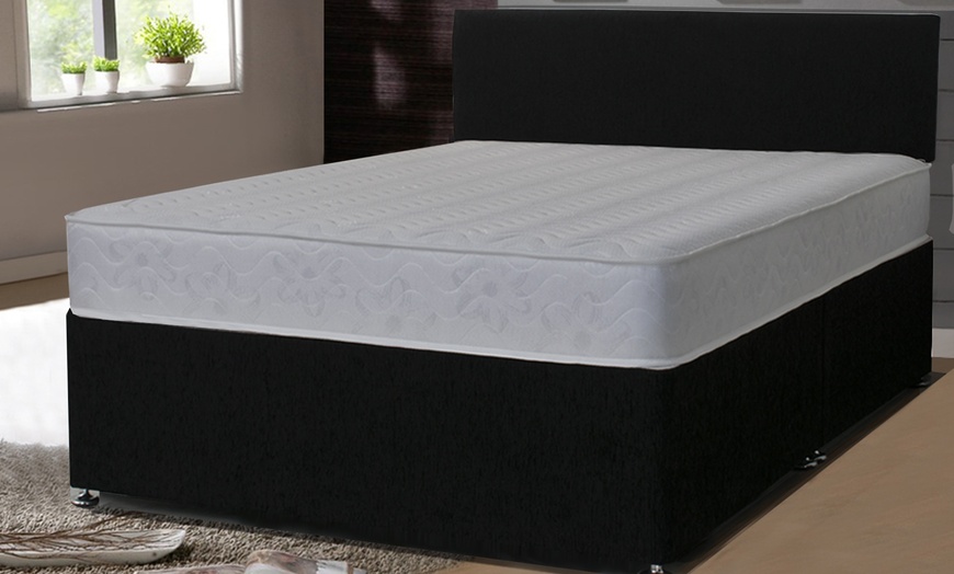 Image 2: Deep-Quilted Memory Foam Mattress