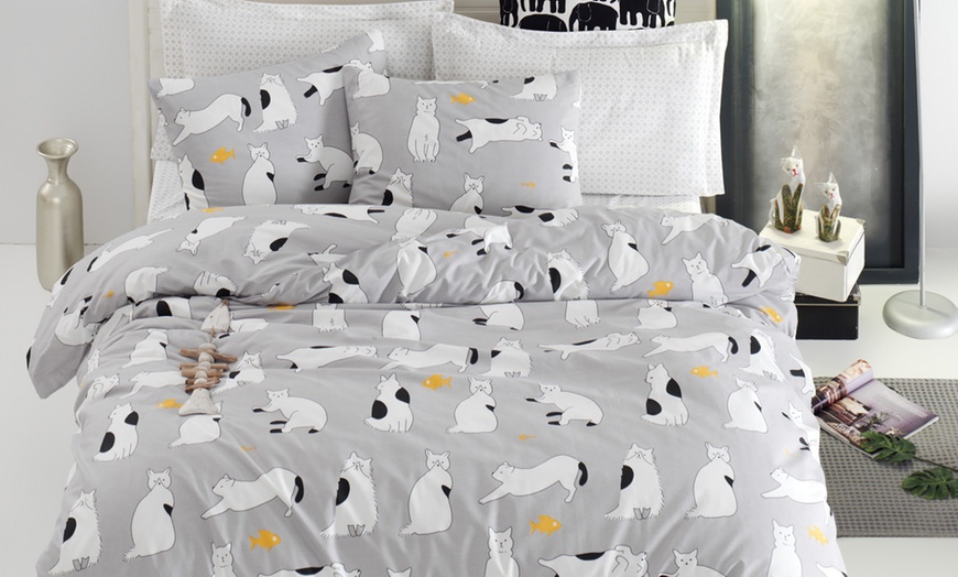 Image 20: Cotton Quilt Cover Set