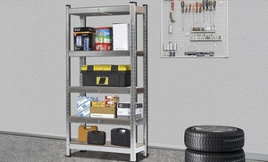 Heavy Duty 5 Tier Shelving Unit - 175kg/Shelf, Boltless, Adjustable Heavy Duty 5 Tier Shelving Unit - 175kg/Shelf, Boltless, Adjustable