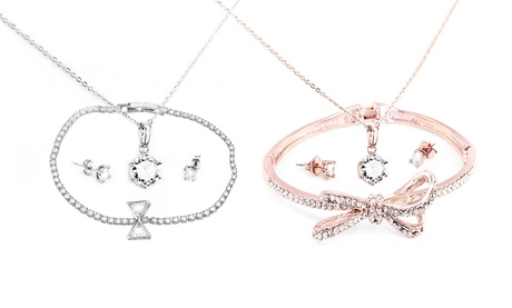 Parures de bijoux ornées de cristaux Swarovski®