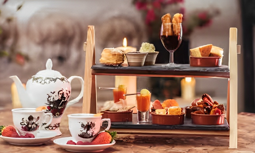 Image 1: Up to 46% Off on Afternoon Tea at Moskito Glasgow