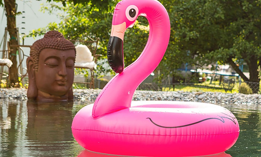 Image 8: Giant Inflatable Pink Flamingo