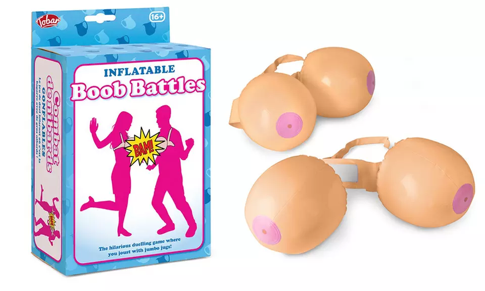 Jeu pour adulte, bataille de seins gonflables - Primary Image
