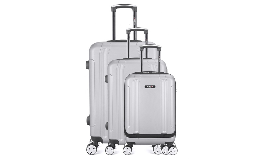 Image 3: Bluestar Three Suitcases Set