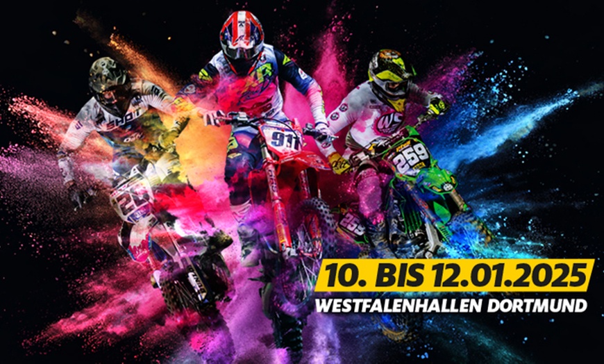 Image 1: Ticket für den ADAC Supercross am 10.01. oder 12.01.2025 in Dortmund