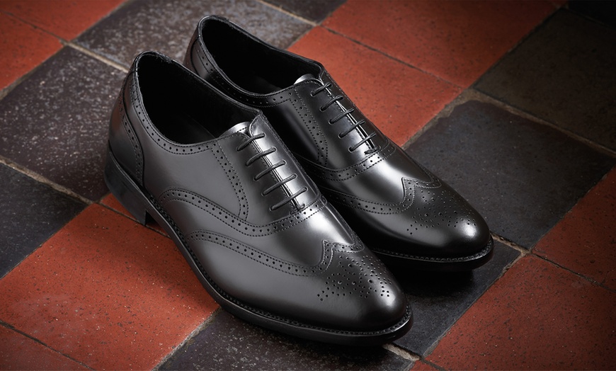 Image 2: Samuel Windsor Brogue Shoes