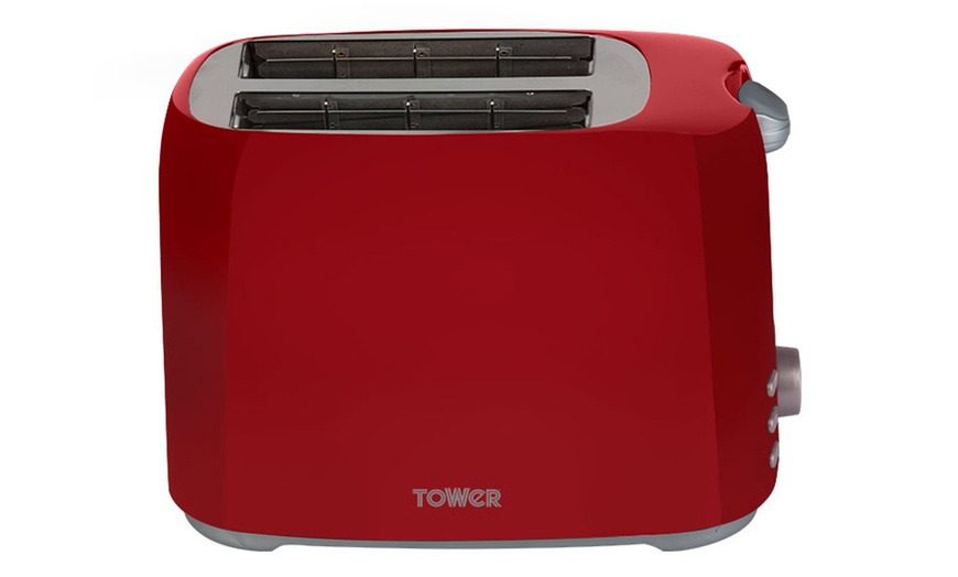 Image 21: Tower Toaster and Kettle Set