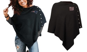 NFL Women's Blackout Poncho