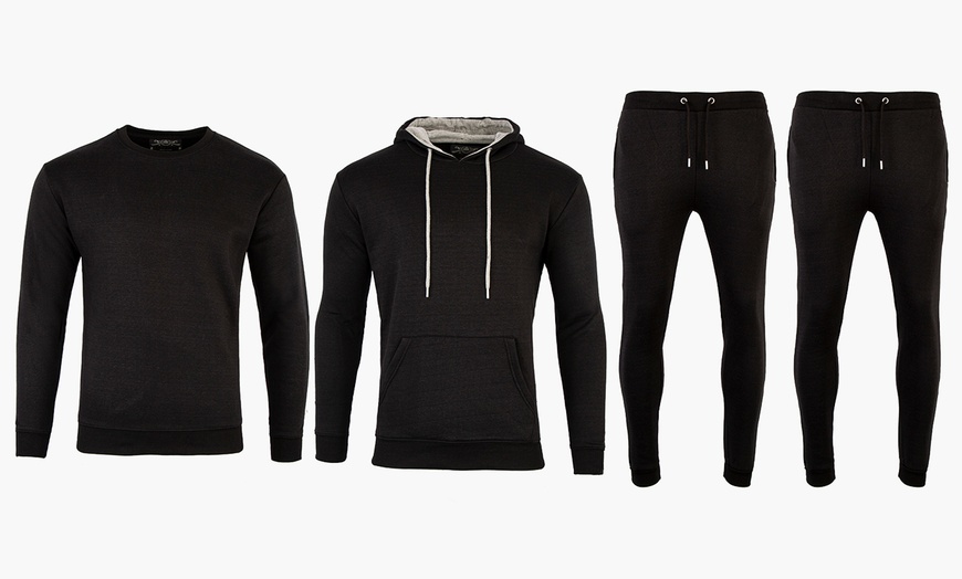 Image 1: Pullover or Crew Neck Tracksuit