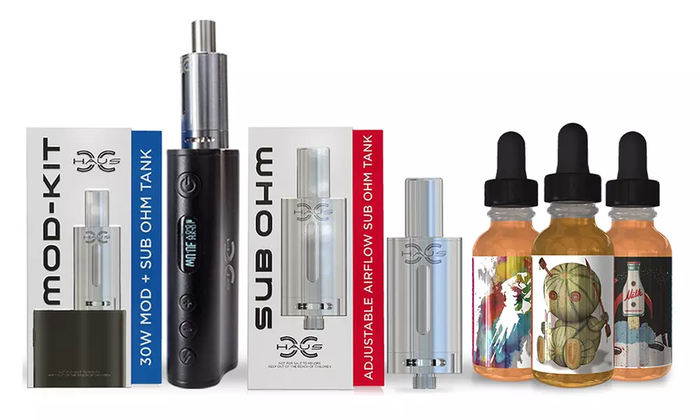 Haus Craft Collection Sub-Ohm Vaporizer Mod Kit (7-Piece) - Primary Image