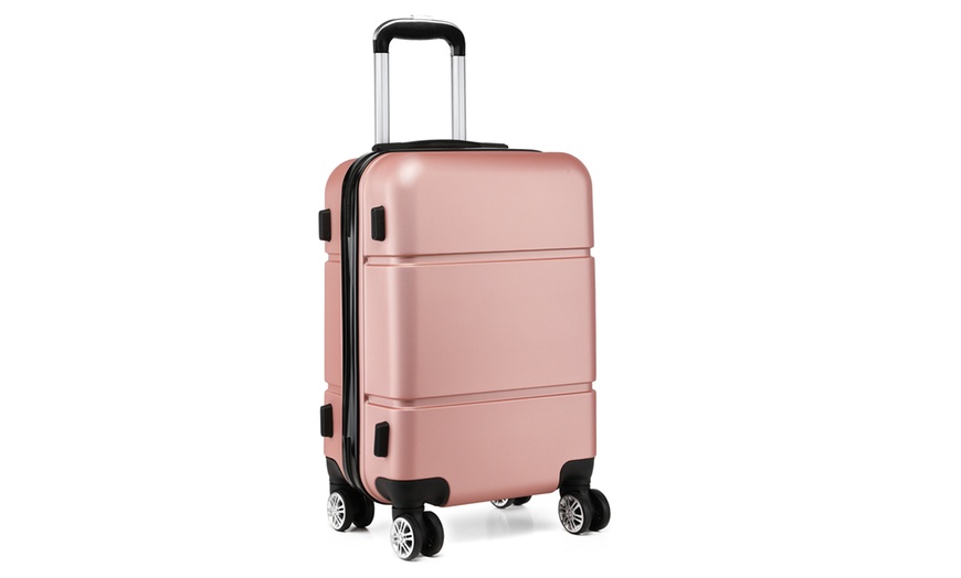 Image 10: ABS Hard Shell Cabin Suitcase