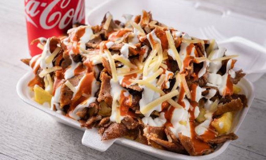 Image 3: Halal Snack Pack or Kebab