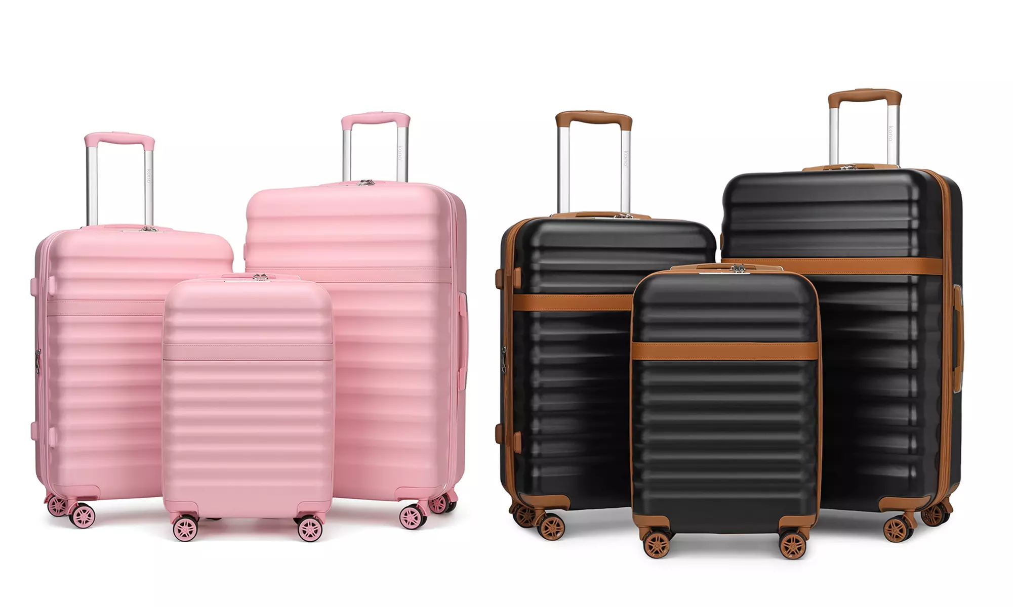 1 ou 3 valises en polycarbonate et ABS, dimensions et coloris au choix, livraison offerte - Primary Image