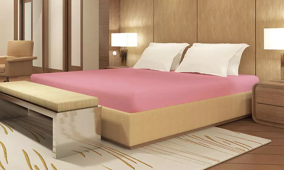 Lenzuolo sotto con angoli in puro cotone alta qualità Made in Italy