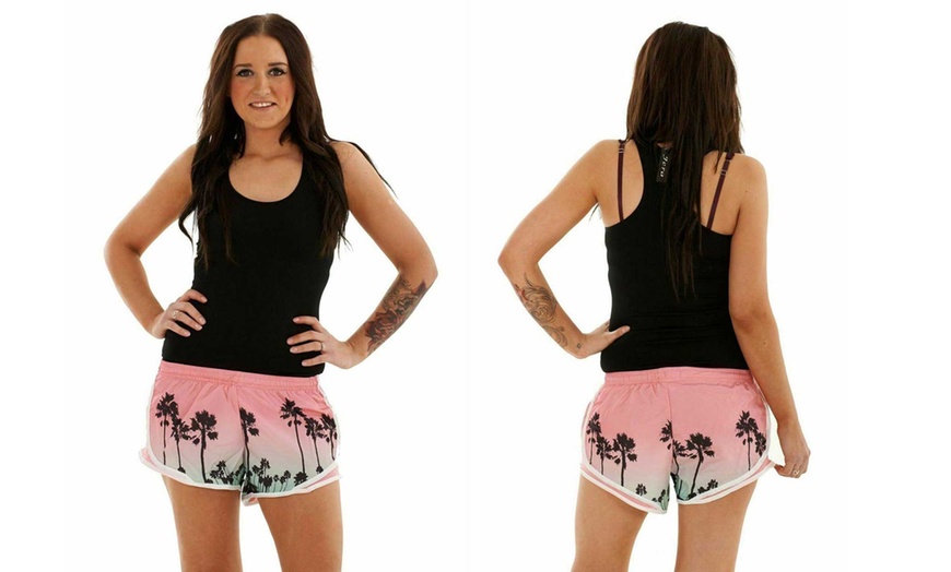 Image 3: Women's Hawaiian Shorts Two-Pack