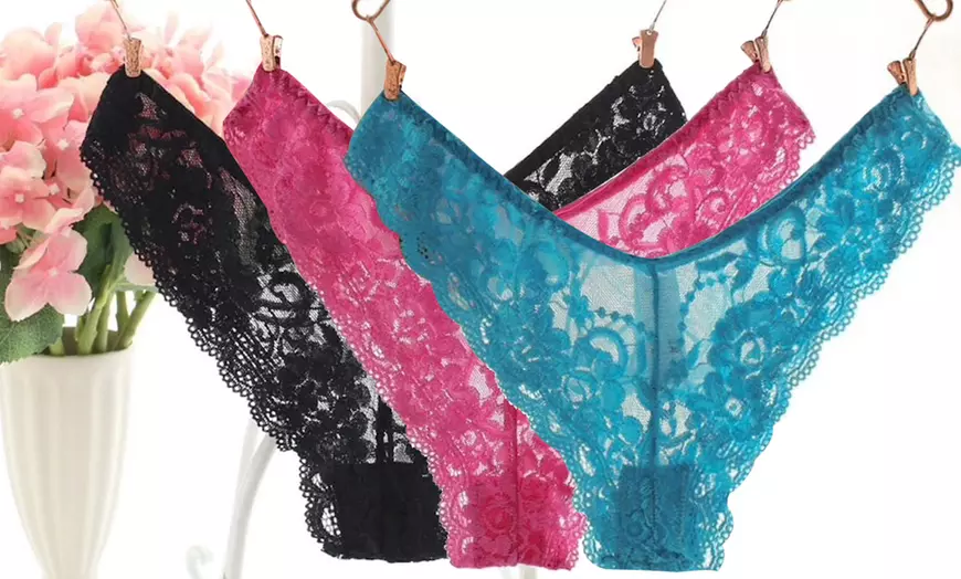 Image 2: 3-pack kanten slipjes