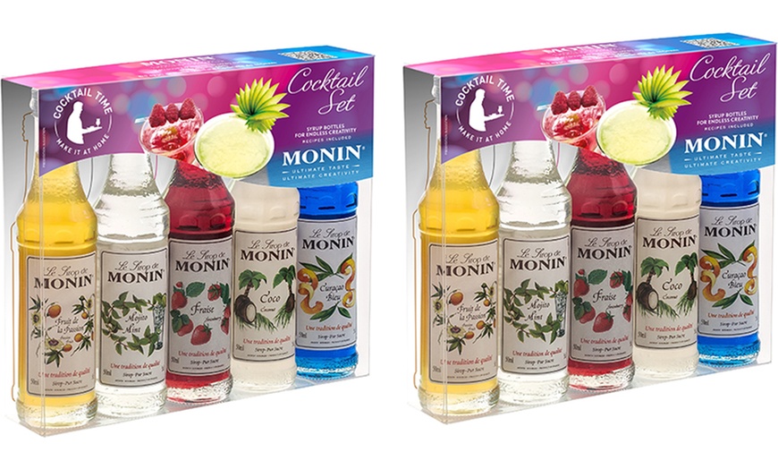 Image 3: Monin Flavoured Syrups Set 50ml