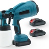 Image 2: Draadloze 48 V verfpistool, 800 ml capaciteit & verstelbare modus