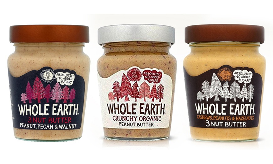 Image 1: Whole Earth Peanut Butter