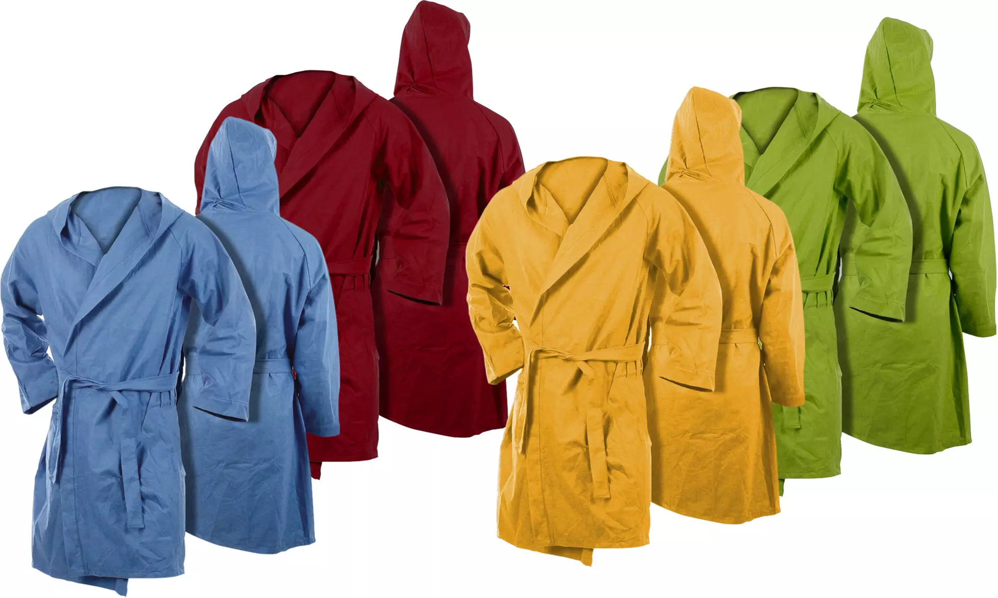 Accappatoio in microfibra per adulti e bambini, disponibile in varie taglie e vari colori - Primary Image