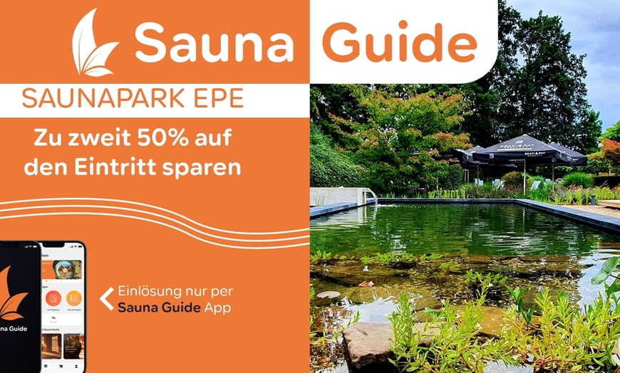 Image 1: die Sauna Guide App - SAUNAPARK EPE
