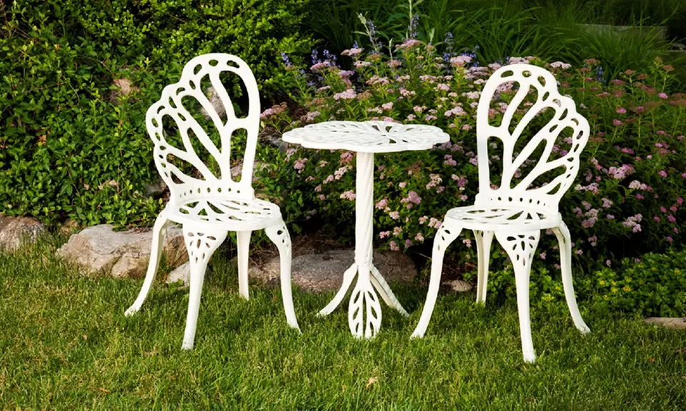 Twin Butterfly Bistro Set (3-Piece) - Second Medium