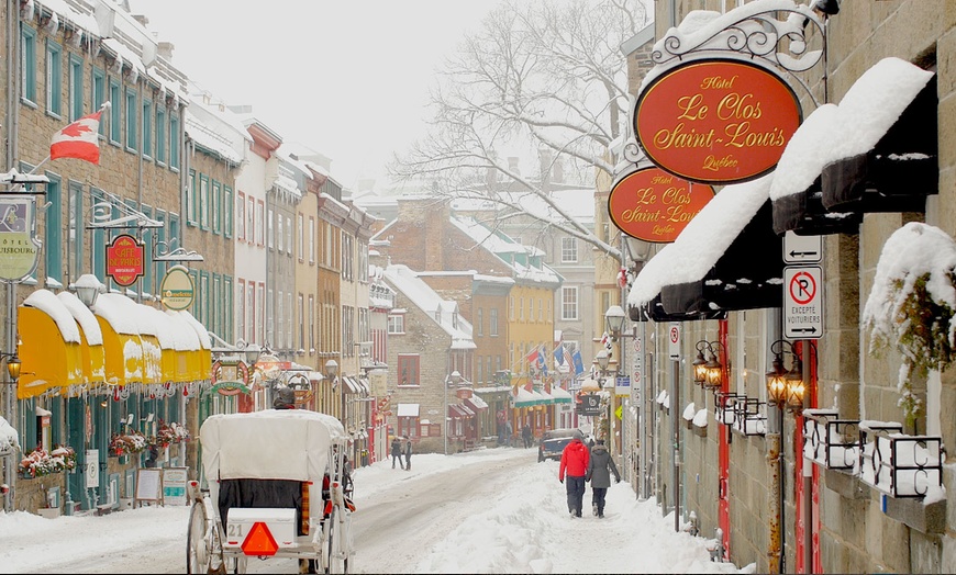 Image 2: Romantic Stay in Old Quebec  