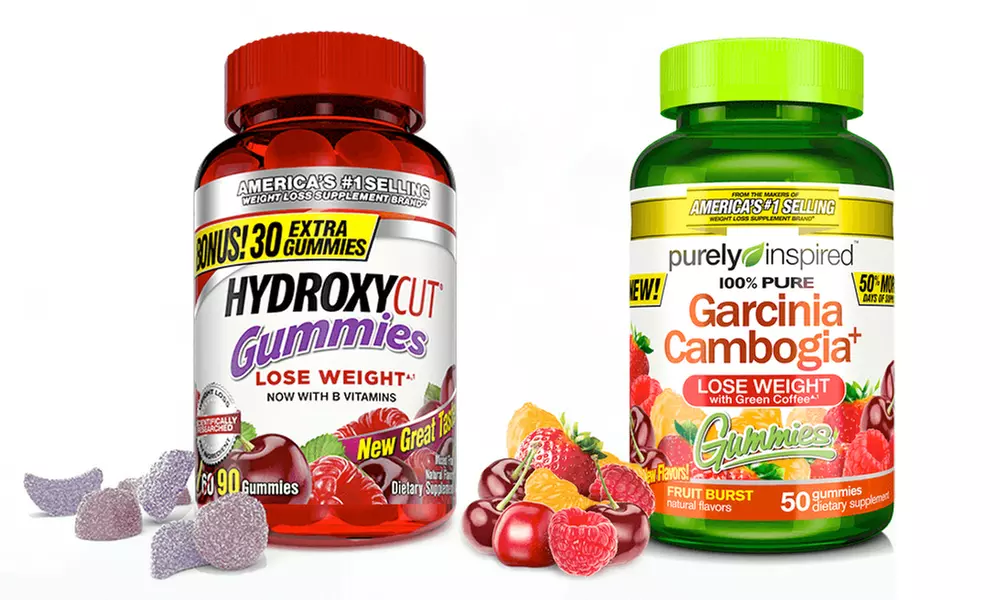 Hydroxycut Gummies (90-Ct.) and Purely Inspired Garcinia Gummies (50-Ct.) - Primary Image