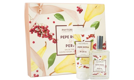 Kit regalo da donna Eau de Toilette e gel doccia Phytorelax diponibile in 4 fragranze