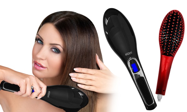 Esplee hot n outlet straight hair straightening brush