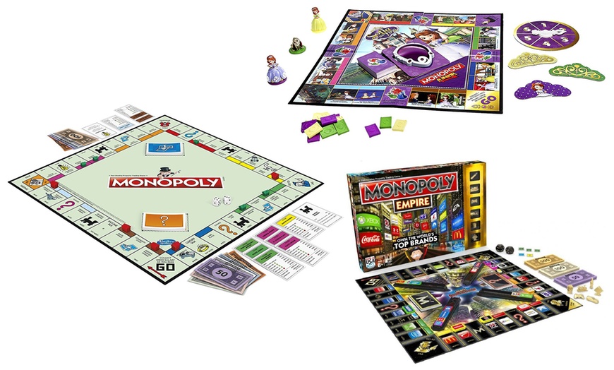 Image 2: Hasbro Monopoly Game