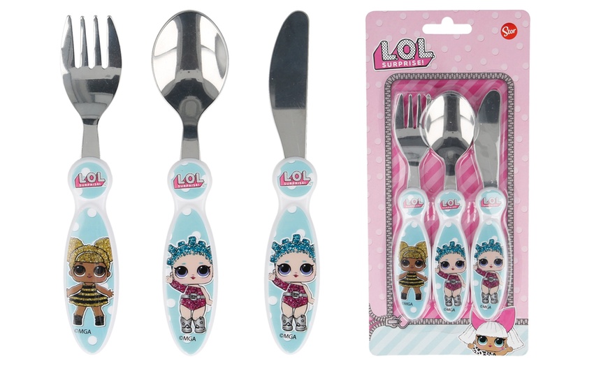 Image 6: Children's 3-Piece Cutlery Set