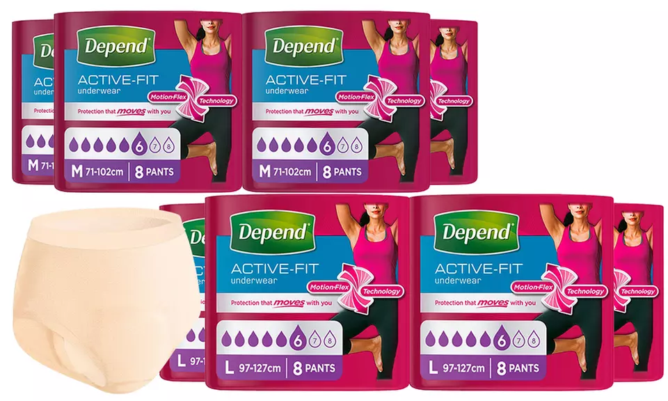 Active Fit Underwear - Primary Image