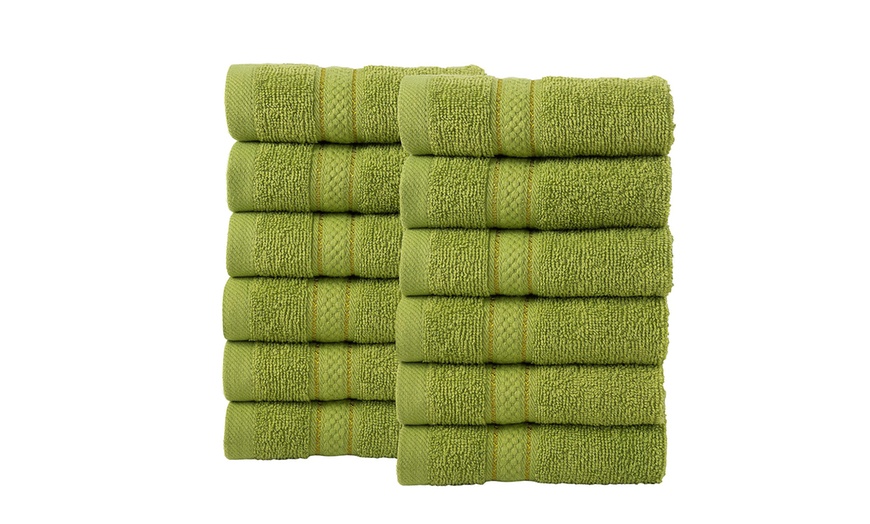 Image 40: 100% Cotton Towel Set