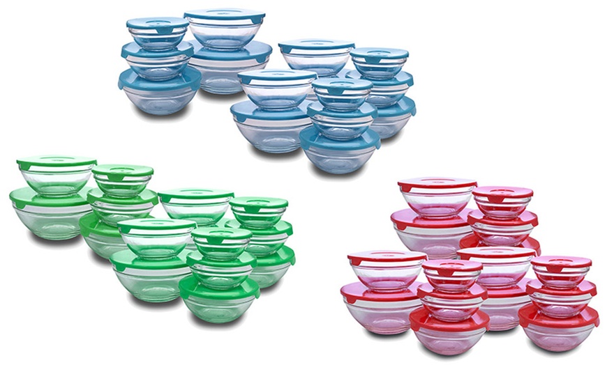 Image 7: 15-Piece Glass Bowl Set