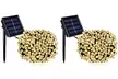 1, 2 ou 4 guirlandes LED solaire "Yogi Warm" Lumisky, nombre de LED au choix - Second Medium