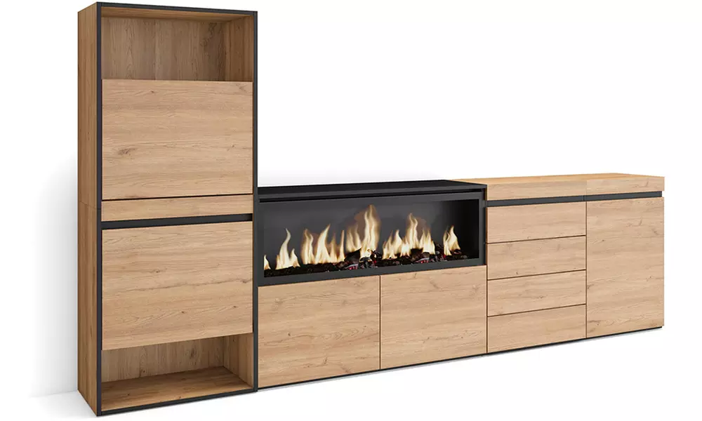 Scarpiera, Credenza, Camino elettrico