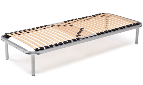 Rete ortopedica Deluxe da 26 o 52 doghe in faggio, Made in Italy e con ammortizzatori