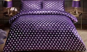 Teddy Fleece Reversible Duvet Cover Set