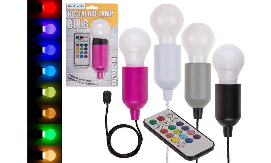 Image 2: Lampe LED avec télécommande